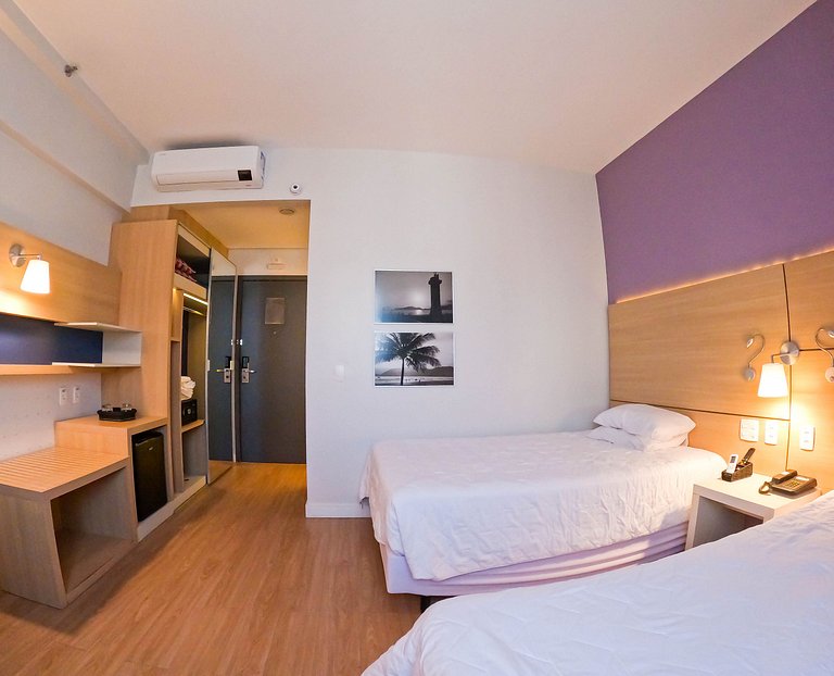 Stay Inn Santos Sua acomodação com cara de Hotel