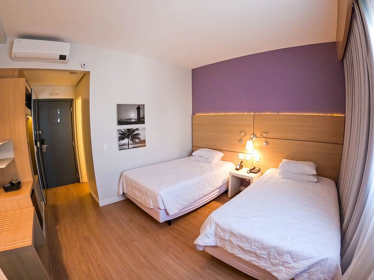 Stay Inn Santos Sua acomodação com cara de Hotel