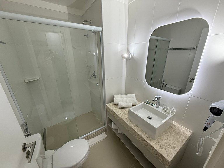 Stay Inn Santos Familiar com discreta Vista Mar