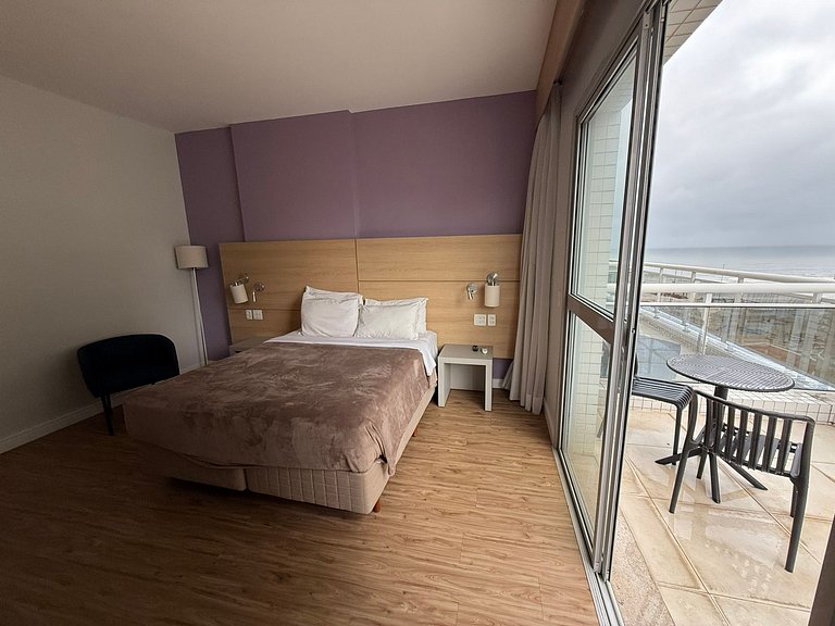 Stay Inn Santos com Vista Mar e Varanda