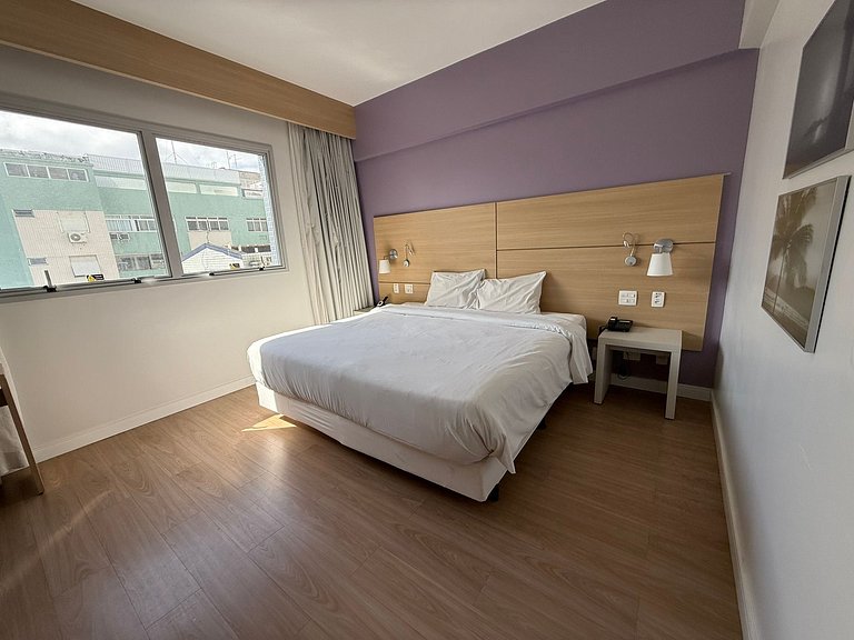 Stay Inn Santos sua acomodação com cara de Hotel