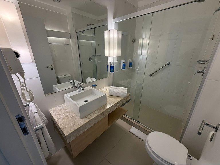 Stay Inn Santos Sua acomodação com cara de Hotel