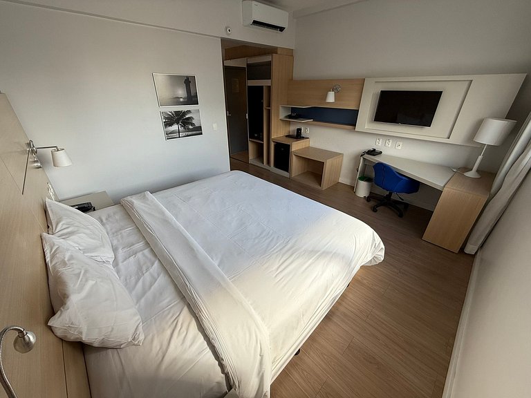 Stay Inn Santos Sua acomodação com cara de Hotel