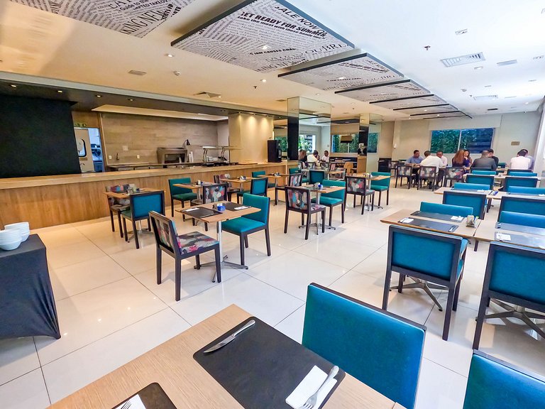 Stay Inn Santos Sua acomodação com cara de Hotel