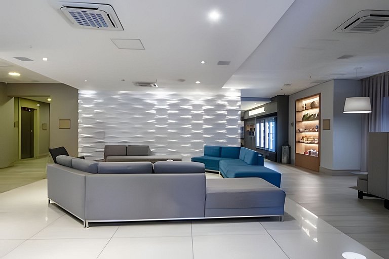 Conforto e sofisticação, ótima localização
