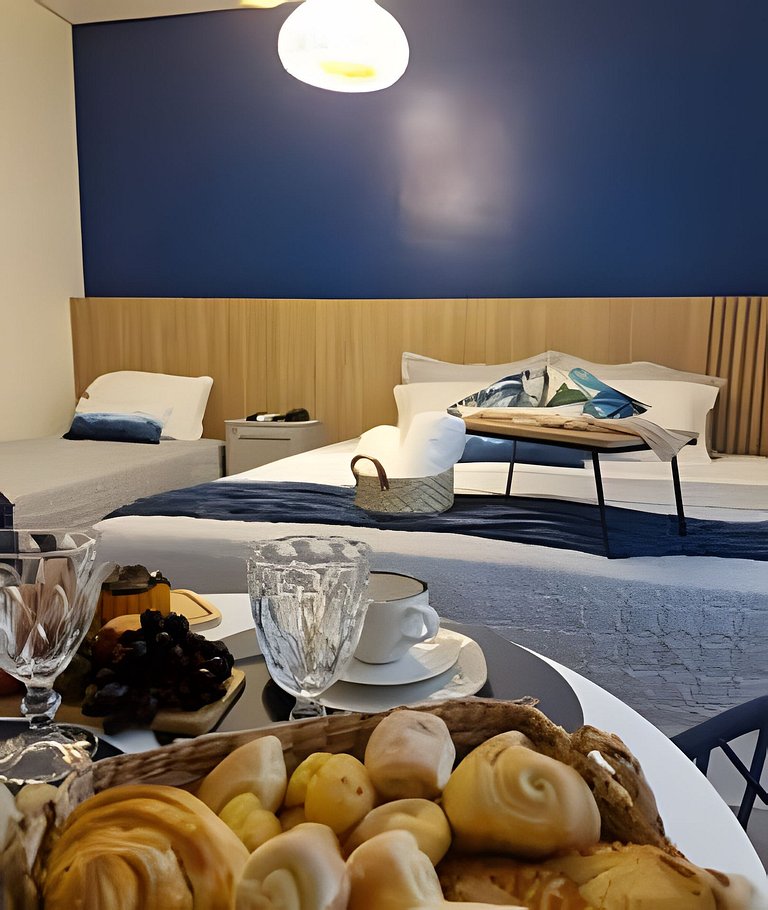 Conforto e sofisticação, ótima localização