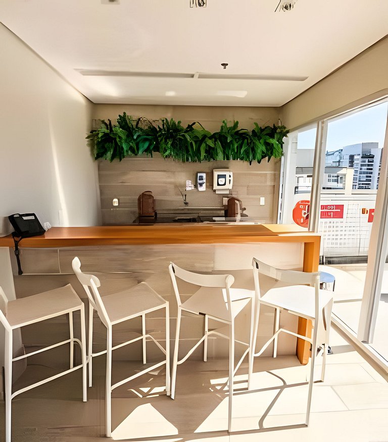 Conforto e sofisticação, ótima localização