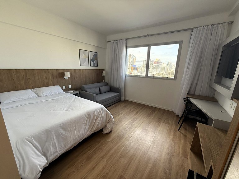 Stay Inn Vista Mar parcial com piscina e na praia