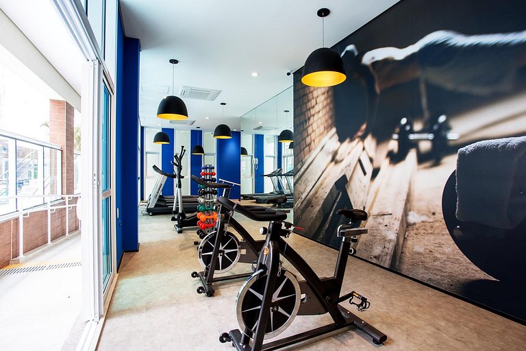 Unique (Ex-Estanconfor) com Ar Condicinado Piscina Apto1204