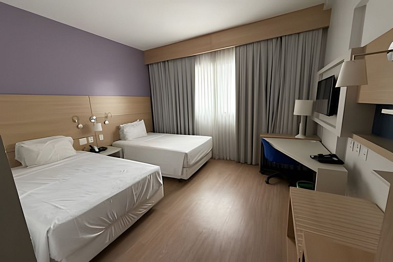 Stay Inn Santos Sua acomodação com cara de Hotel