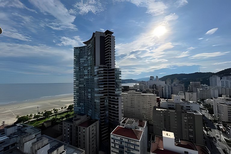 Unique Flat 24o andar com Vista Mar Incrível!