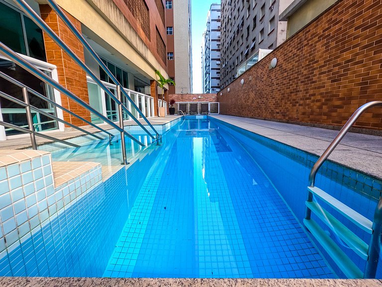 Unique Flat 24o andar com Vista Mar Incrível!