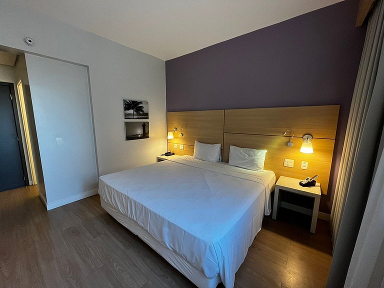 Stay Inn Santos sua acomodação com cara de Hotel