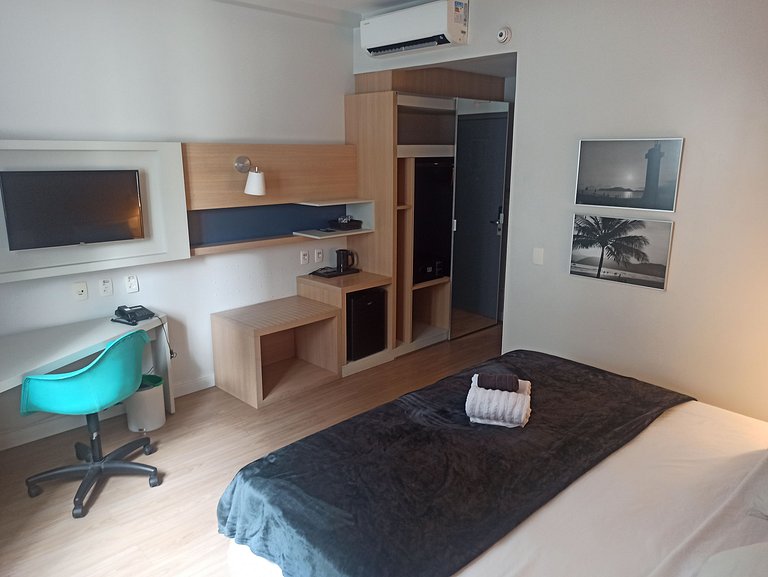 Stay Inn Santos Sua acomodação com cara de Hotel