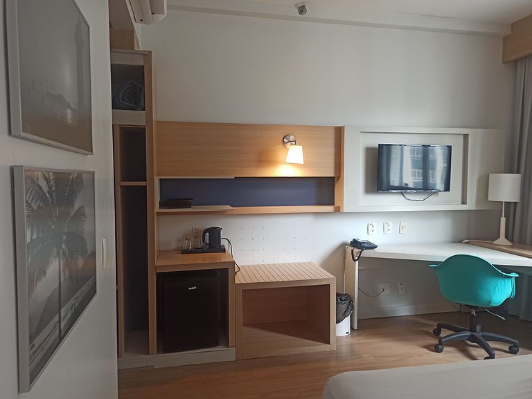 Stay Inn Santos Sua acomodação com cara de Hotel