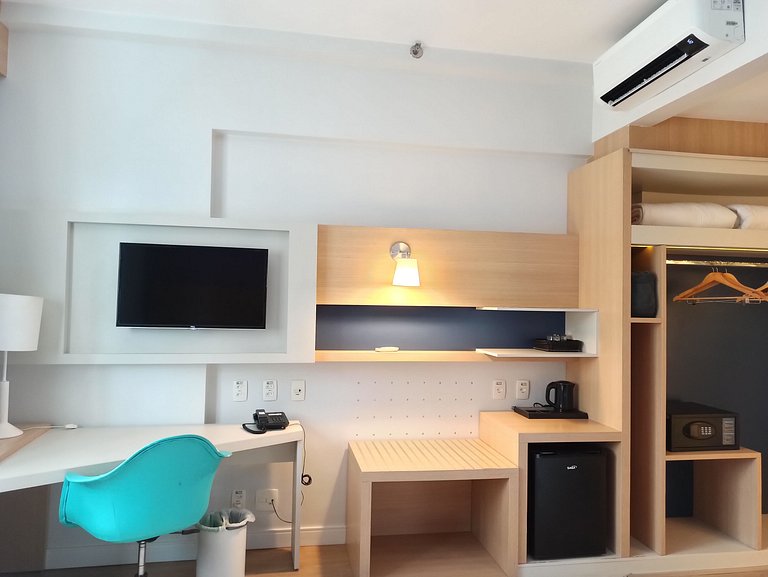 Stay Inn Santos Sua acomodação com cara de Hotel