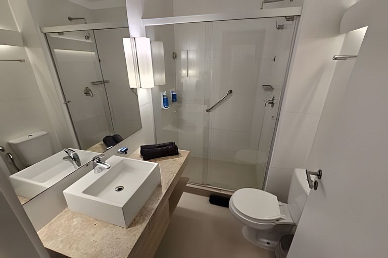 Studio Luxo King: A 100m da Praia no Gonzaga