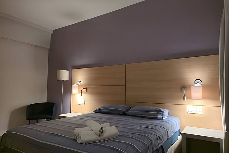 King Suíte Varanda: Localização Nobre Conforto