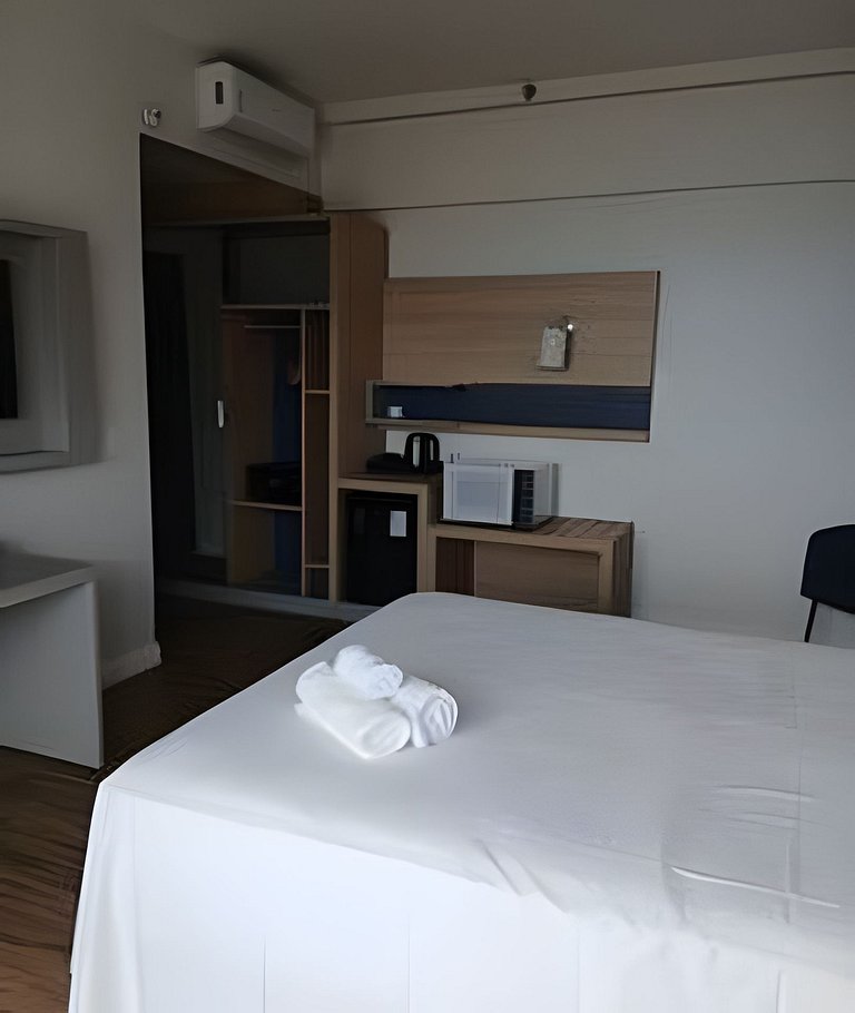 King Suíte Varanda: Localização Nobre Conforto