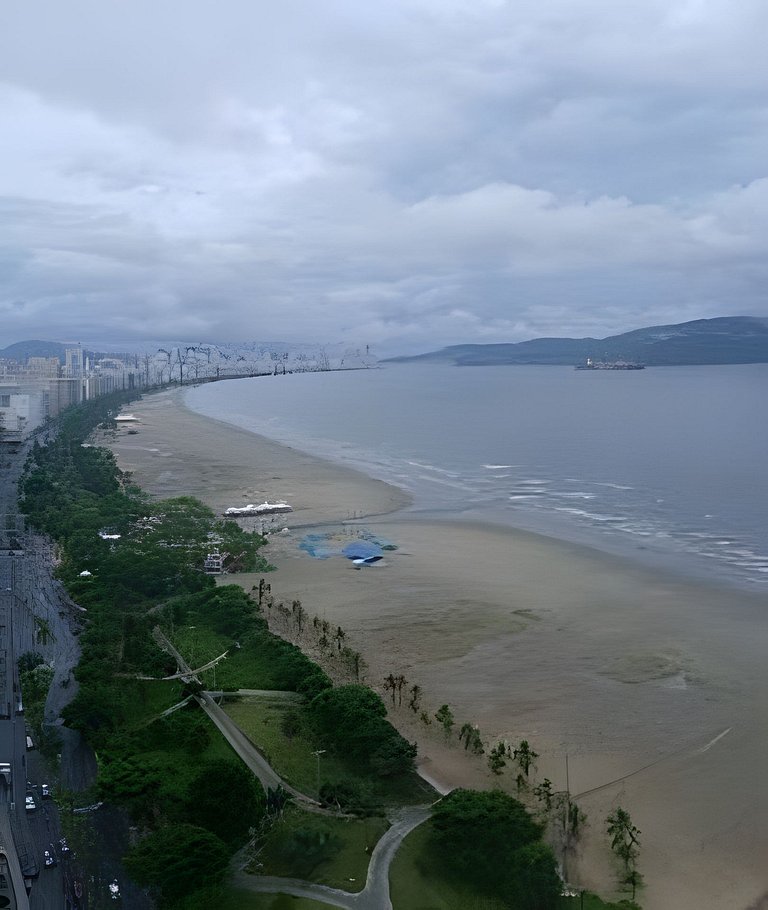 Refúgio King: Gonzaga com Vista Praia