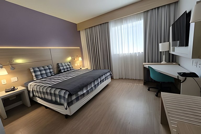 Studio Conforto a 50m da Praia no Gonzaga