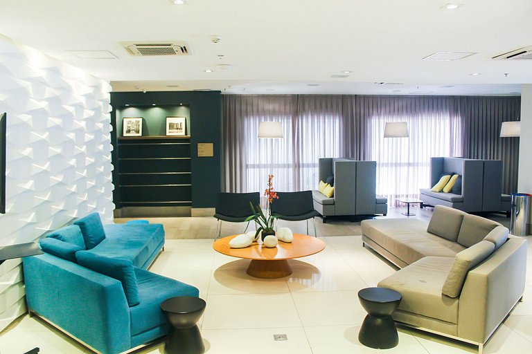 Stay Inn Santos Sua acomodação com cara de Hotel