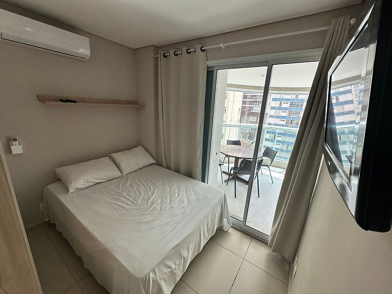 2 quartos- Unique Ex-Estanconfor AC sacada fechada